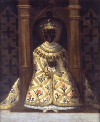 La Vierge Noire dans la Chadaraita offerte par Louis XI (1423-83)
